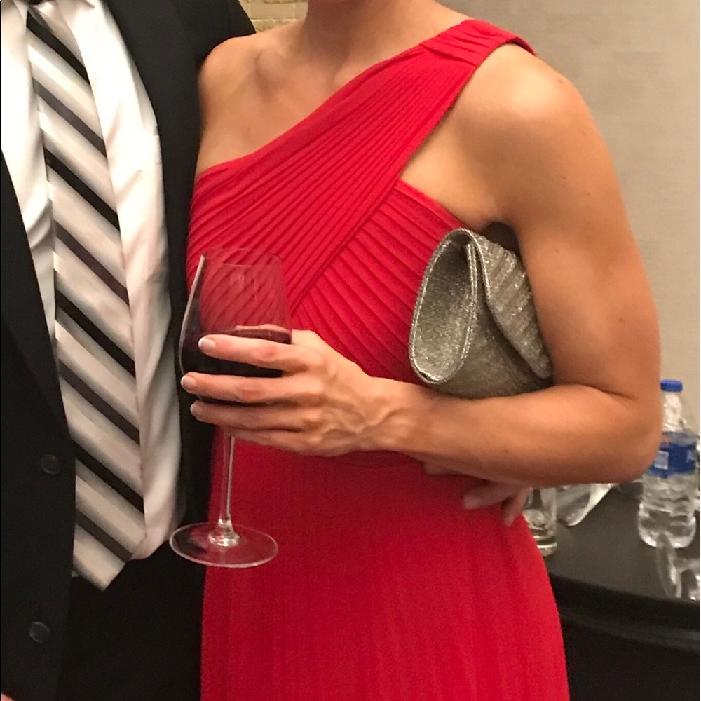 BCBG Red Formal Dress. Perfect for the holidays!